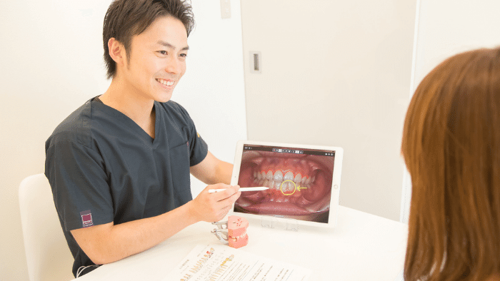 モニター(画像)を用いた説明